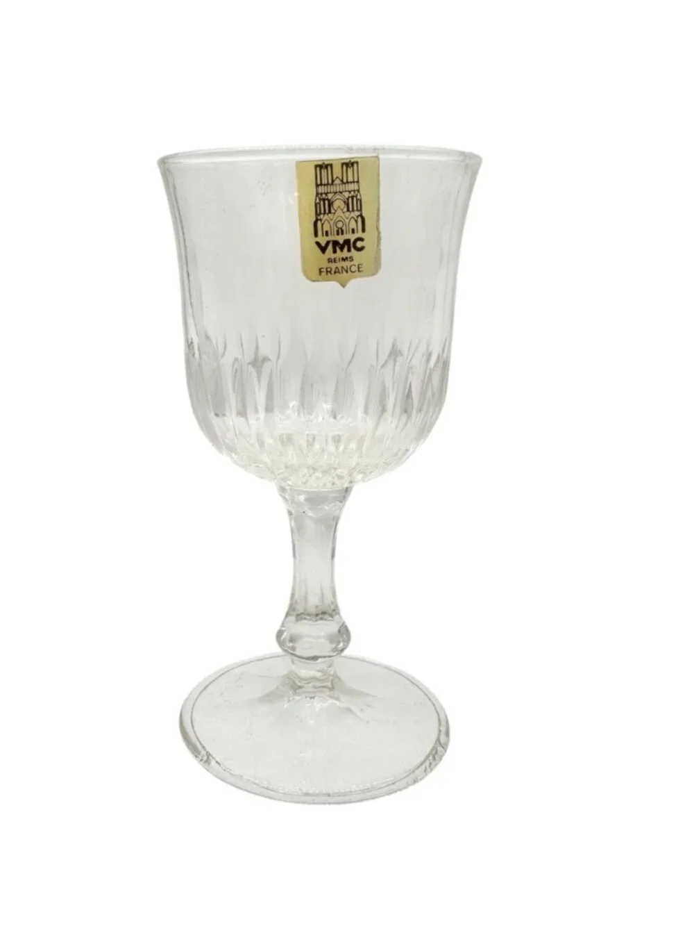 Vintage VMC Reims France Set of 5 Crystal Cordial Liqueur Glasses 3.5
